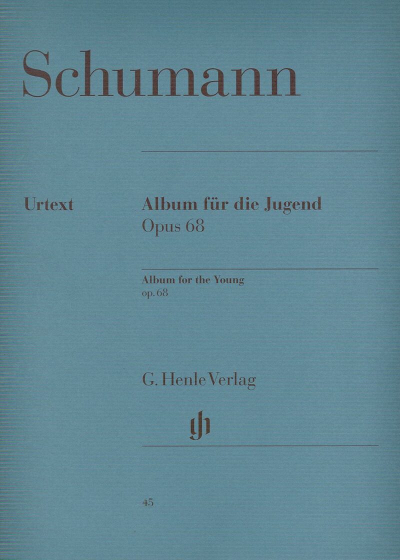 ALBUM DE LA JUVENTUD SCHUMANN OP.68 HENLE