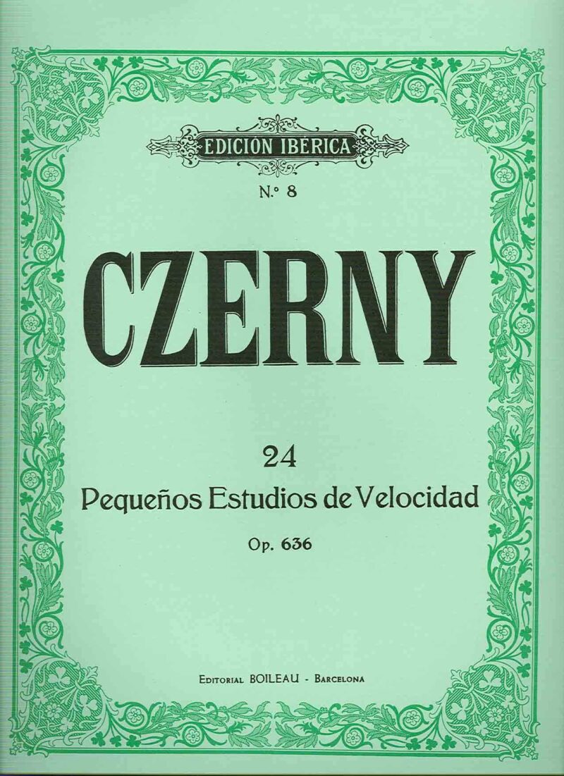 CZERNY PEQUEÑOS ESTUDIOS DE VELOCIDAD OP.636 BOILEAU