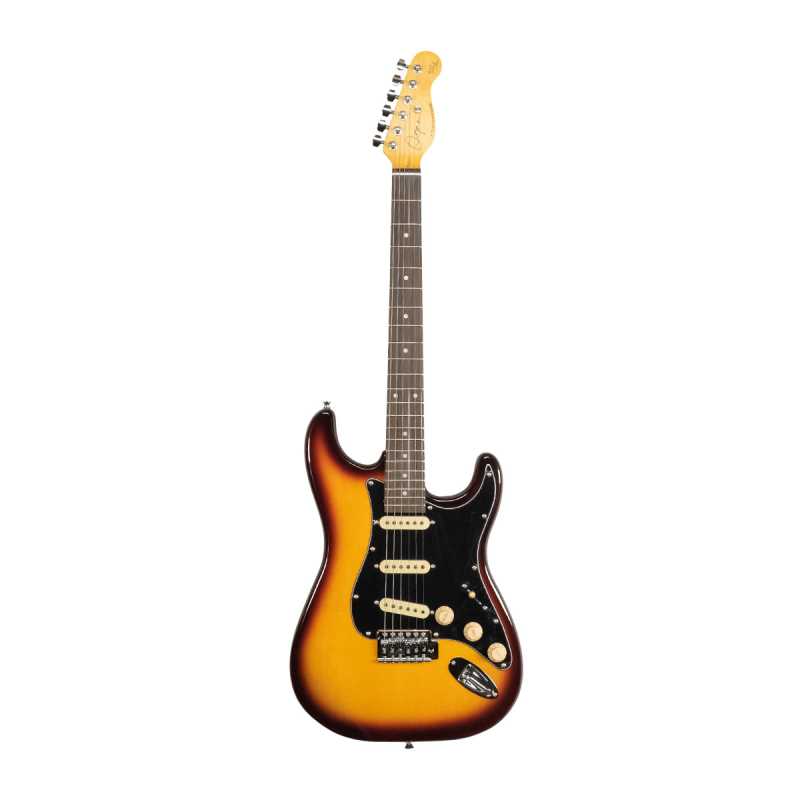 GUITARRA ELÉCTRICA OQAN QGE-RST3 RIFF SERIES SUNBURST