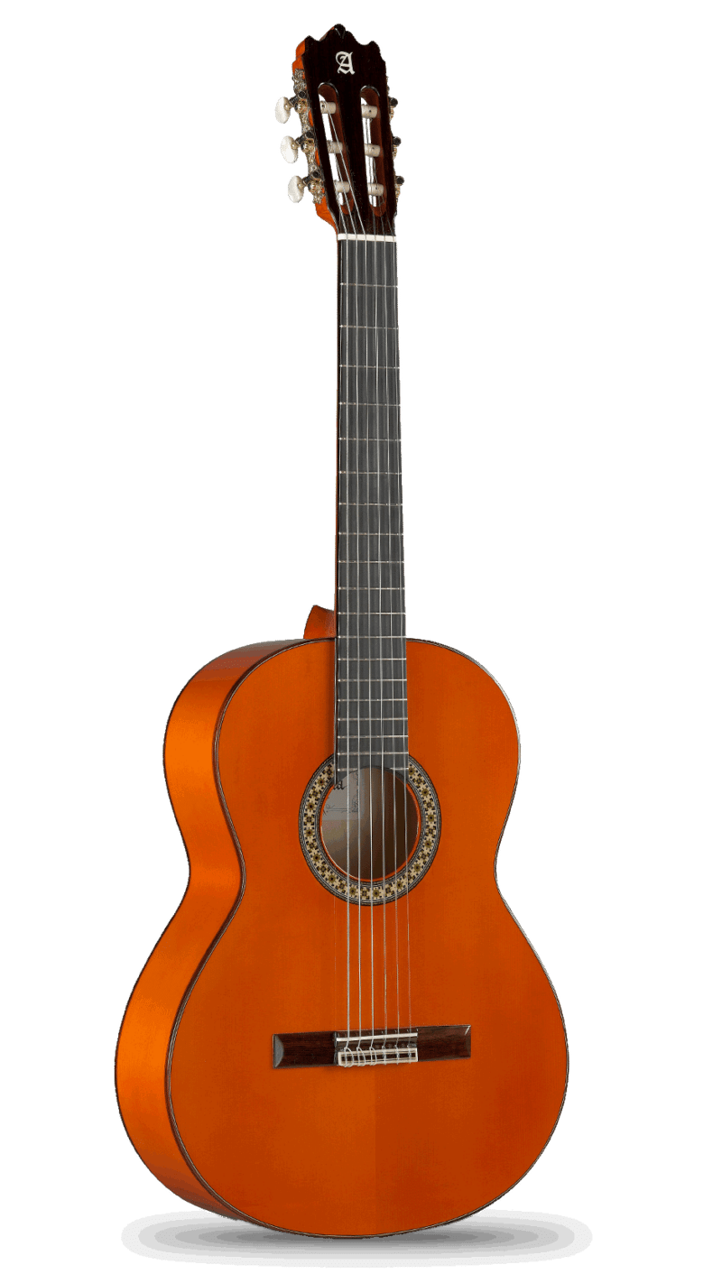 GUITARRA FLAMENCA ALHAMBRA 4F CON FUNDA