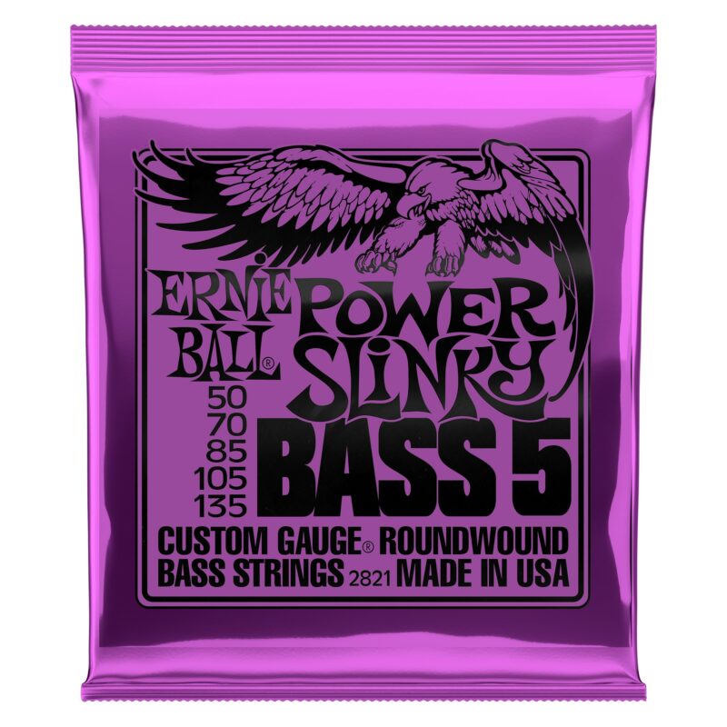 JUEGO 5 CUERDAS BAJO ERNIE BALL 50-135 EB2821