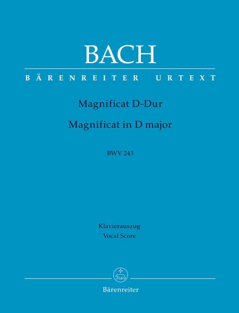 MAGNIFICAT BACH VOCAL BARENREITER