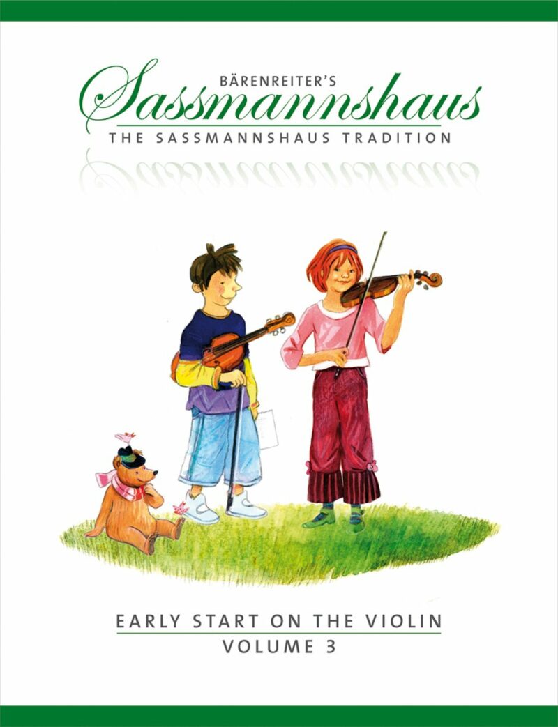 SASSMANNSHAUS EARLY START VIOLIN V.3 BARENREITER