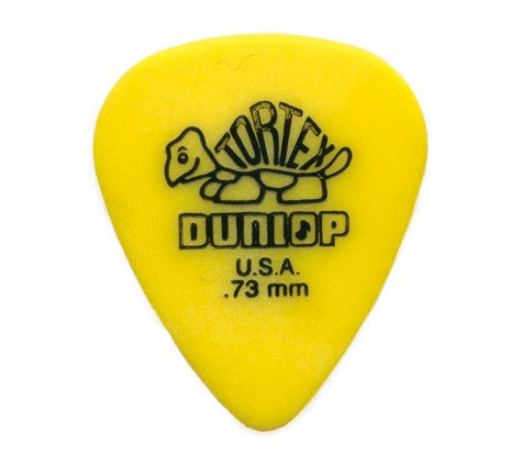 DUNLOP PÚA TORTEX STANDARD 0,73 AMARILLA