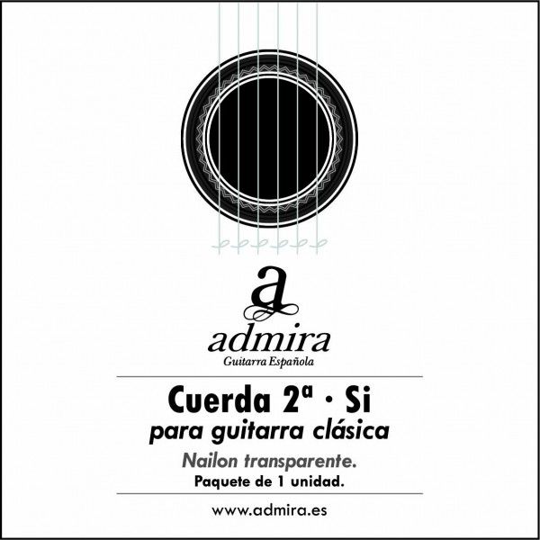 CUERDA ADMIRA CLÁSICA 2ª TENSIÓN MEDIA CA502CL