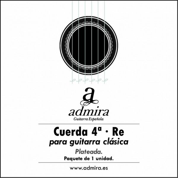 CUERDA ADMIRA CLÁSICA 4ª TENSIÓN MEDIA CA504CL