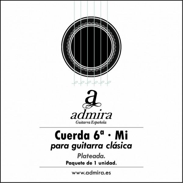 CUERDA ADMIRA CLÁSICA 6ª TENSIÓN MEDIA CA506CL