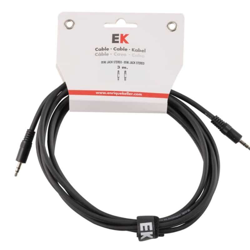 CABLE EK AUDIO MINI JACK/MINI JACK 3M JJ0213